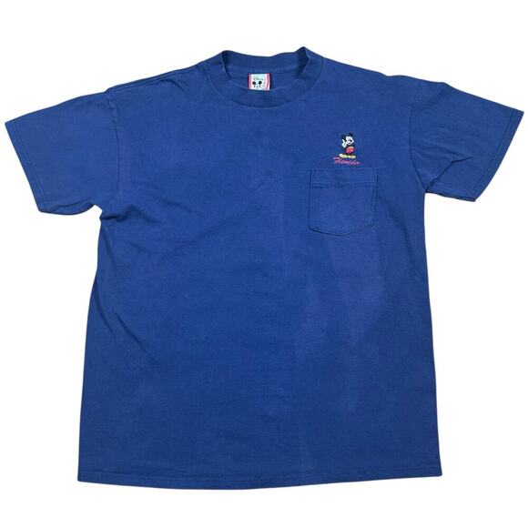 Mickey Mouse Disney Vintage 90’s Florida Pocket T-shirt - Picture 1 of 3